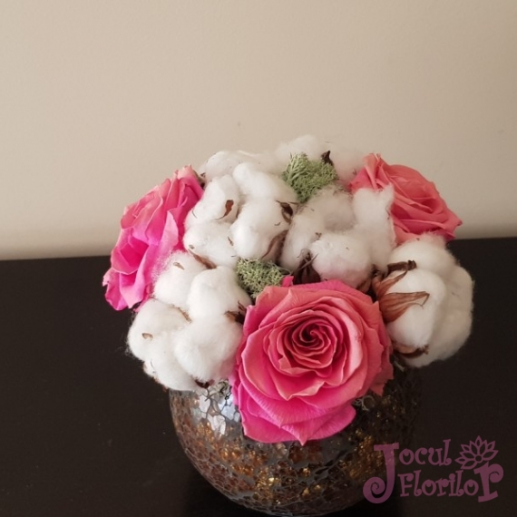 Aranjament floral Trandafiri Criogenati