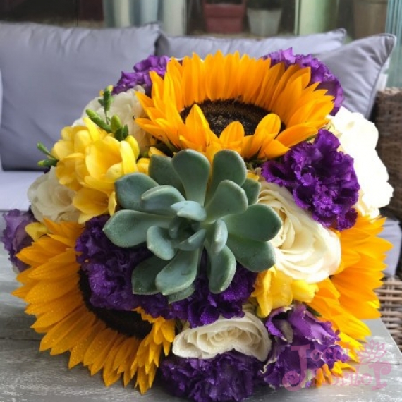 Buchet floarea soarelui